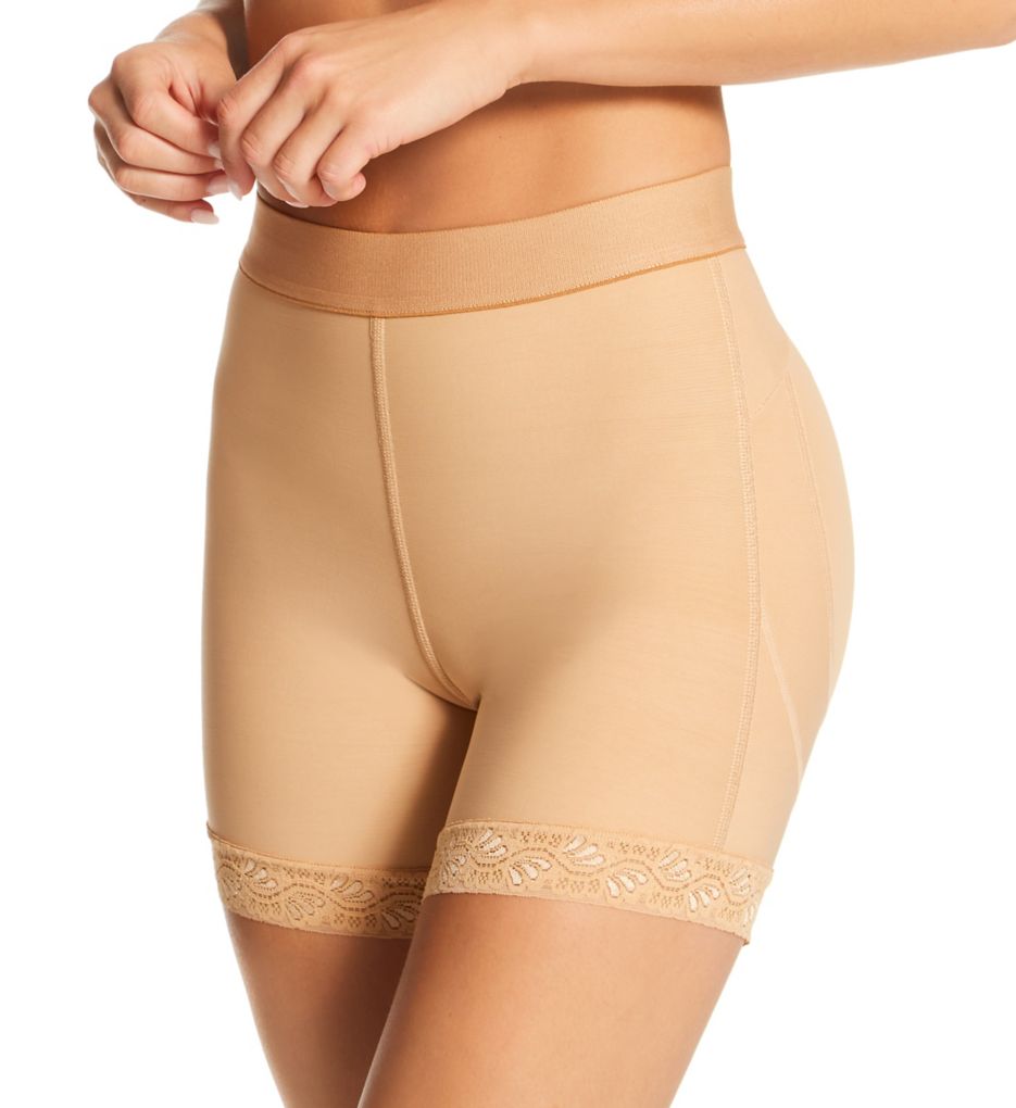 LEONISA 012889 UNDETECTABLE PADDED BOOTY LIFTER SHAPER SHORT